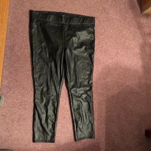 Loft Imitation Leather Pants - NWT